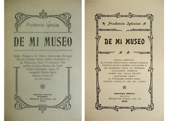 De mi Museo. [Helda Amboury; El último merovingio; Enrique Borrás; … | Immagine principale