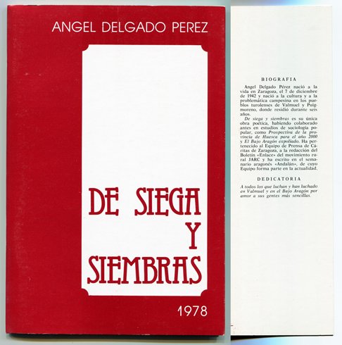 De siega y siembras.