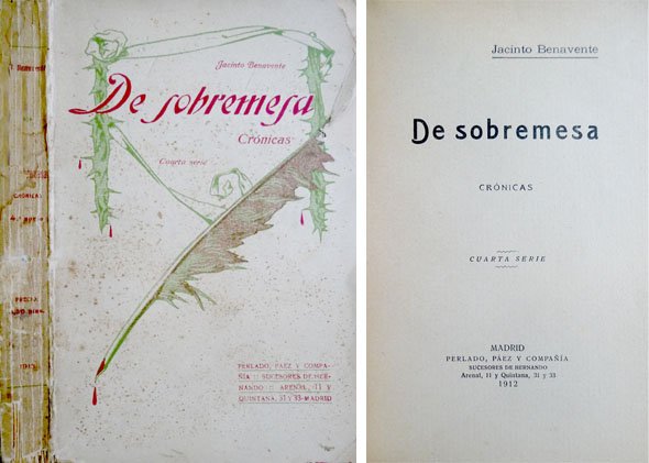 De Sobremesa. Crónicas. Cuarta Serie. | Immagine principale