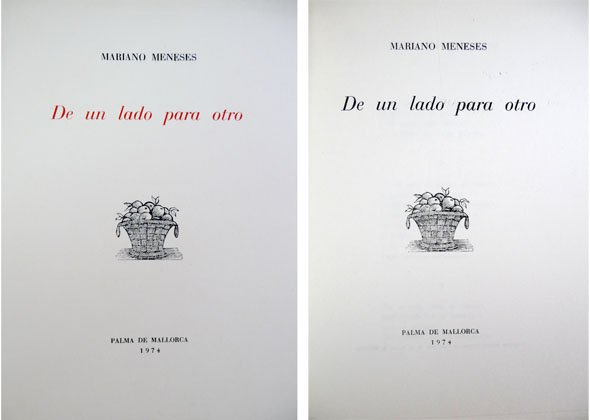 De un lado para otro.
