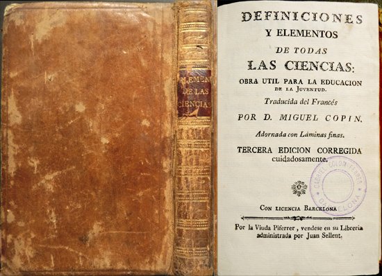 Definiciones y Elementos de todas las Ciencias. Obra útil para … | Immagine principale