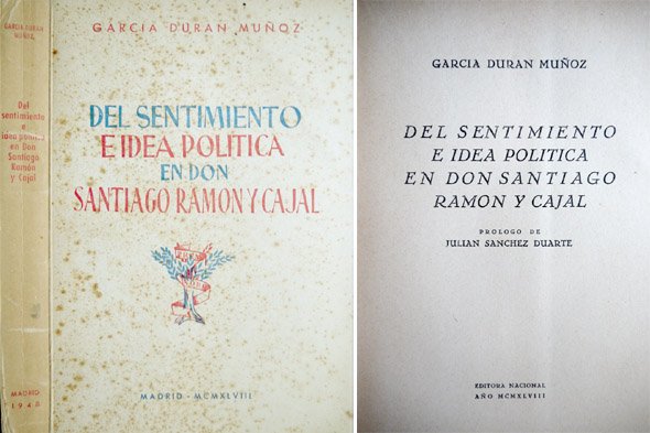 Del sentimiento e idea política en Don Santiago Ramón y … | Immagine principale