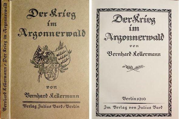 Der Krieg im Argonnerwald.