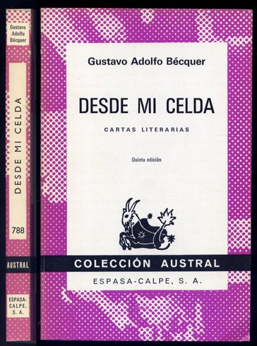 Desde mi celda. Cartas literarias.