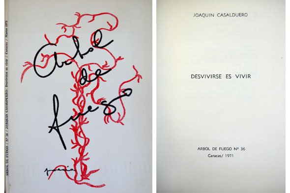 Desvivirse es vivir. Poemas. Prólogo de Jean Aristeguieta.