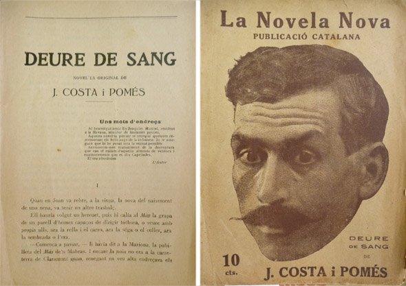 Deure de Sang. Novel.la.