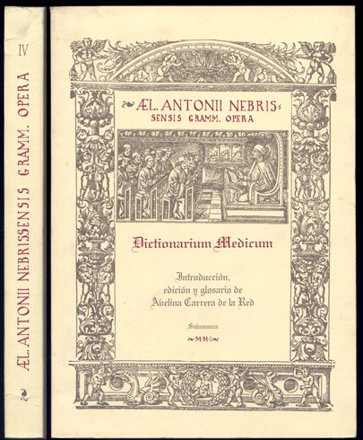 Dictionarium Medicum. El Diccionario Médico de Elio Antonio de Nebrija. … | Immagine principale