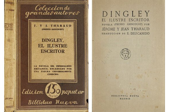 Dingley, el ilustre escritor. Traducción y prólogo de Enrique Díez …