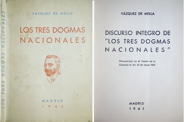 Discurso íntegro de "Los tres dogmas nacionales", pronunciado en el …