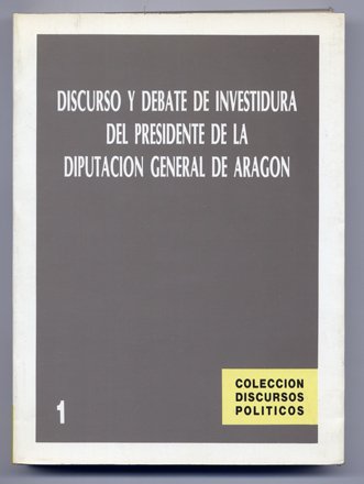 Discurso y Debate de Investidura del Presidente de la Diputación …