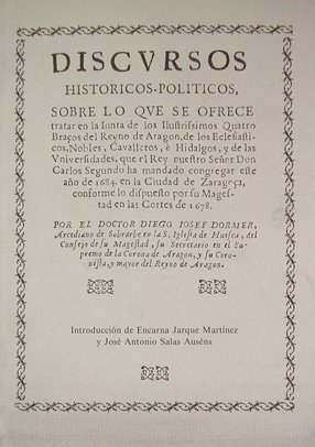 Discursos históricos - políticos sobre lo que se ofrece tratar …