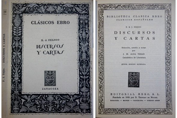 Discursos y Cartas. Selección, estudio y notas por J. M. …