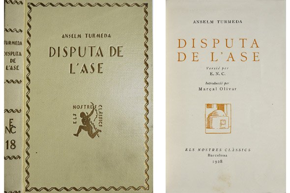 Disputa de l'Ase. Versió per E. N. C. Introducció per … | Immagine principale