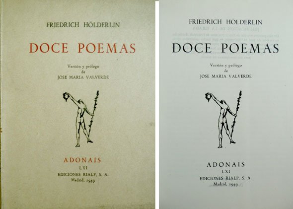 Doce Poemas. Versión y prólogo de José María Valverde.