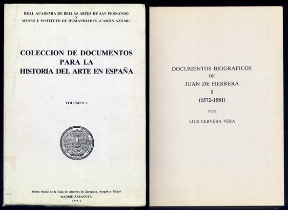 Documentos biográficos de Juan de Herrera. I: 1572-1581. (Colección de …
