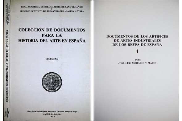 Documentos de los artífices de artes industriales de los Reyes … | Immagine principale
