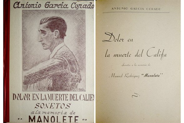 Dolor en la muerte del Califa. Sonetos a la memoria …