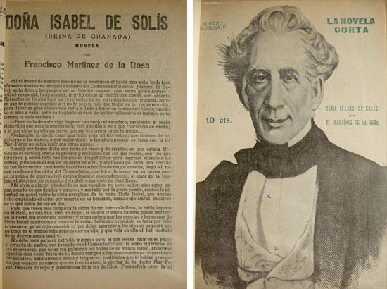 Doña Isabel de Solís, Reina de Granada. Novela.