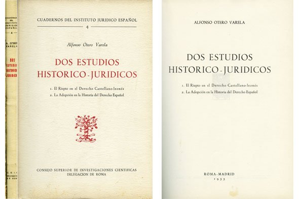 Dos Estudios Históricos-Jurídicos. 1. El Riepto en el Derecho Castellano-Leonés. …