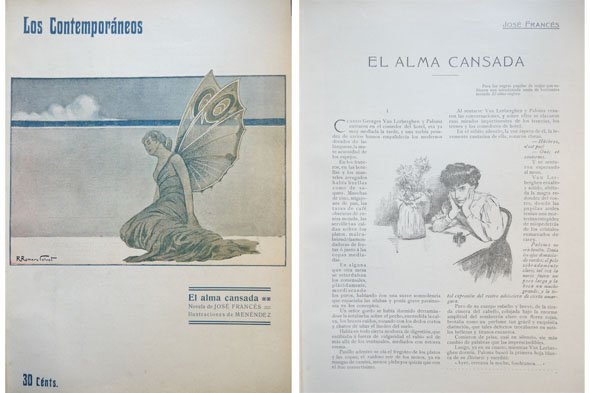 El alma cansada. Novela.
