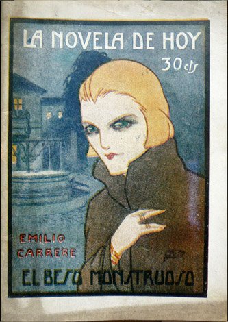 El beso mostruoso. Novela.