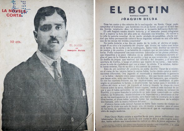 El Botín. Novela.