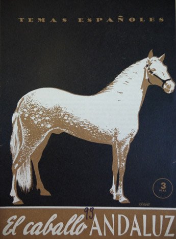 El caballo andaluz.