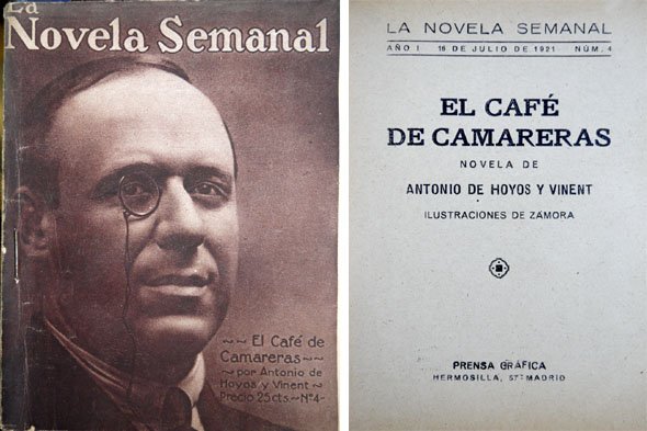 El Café de Camareras. Novela.