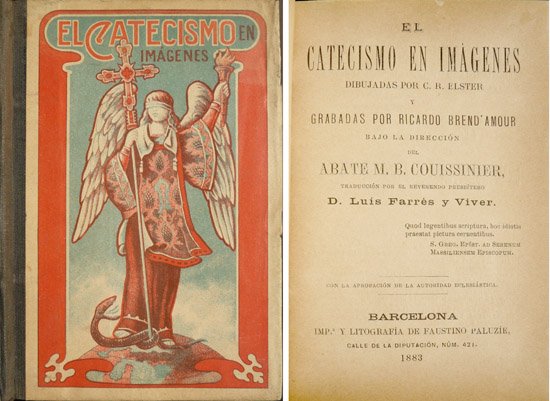 El Catecismo en imágenes, dibujadas por C. R. Elster y …