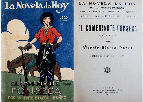 El comediante Fonseca. Novela.