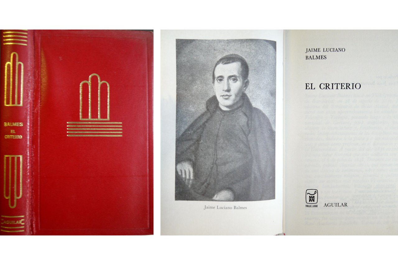 El Criterio. Prefacio de Fray Juan Bautista Gomis.