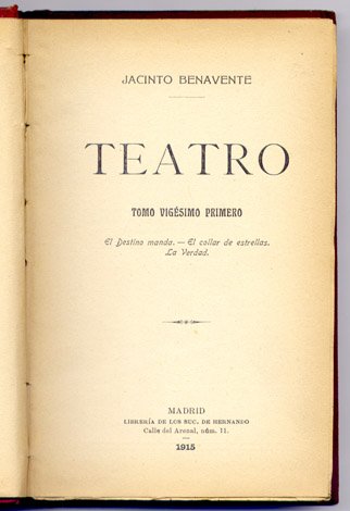 El Destino manda (Le Destin est maître). Drama en dos …