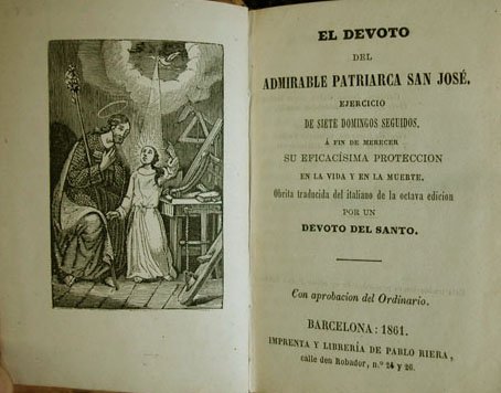 El devoto del admirable Patriarca San José. Ejercicio de siete …