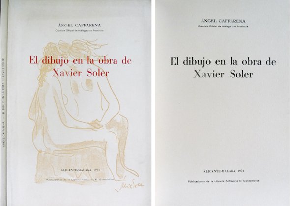 El dibujo en la obra de Xavier Soler.