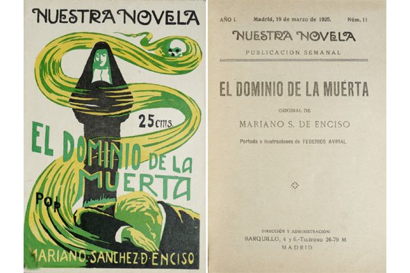 El dominio de la muerta. Novela.