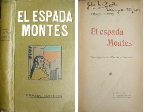 El espada Montes. Traducción de José Farrán y Mayoral.