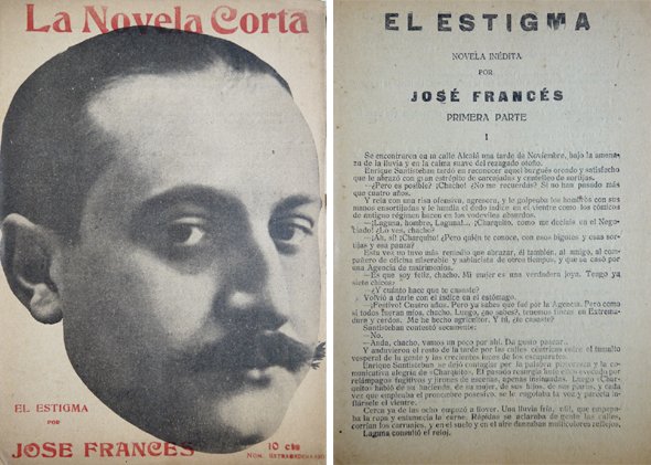 El estigma. Novela.
