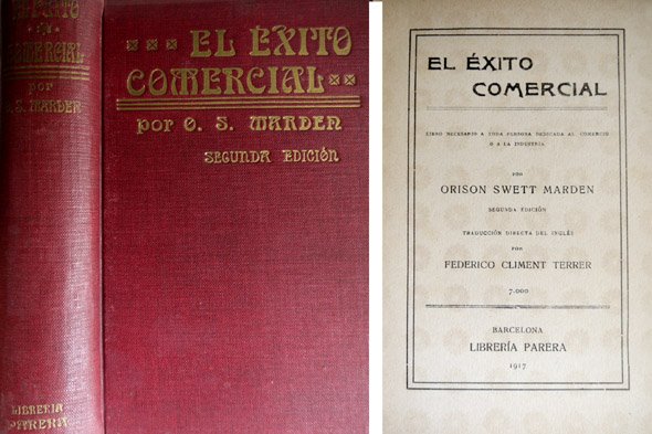 El éxito comercial. Libro necesario a toda persona dedicada al …