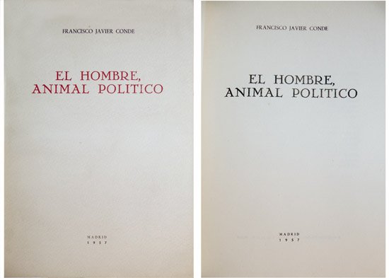 El hombre, animal político.