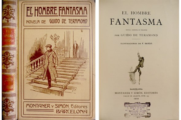 El hombre fantasma. Novela.
