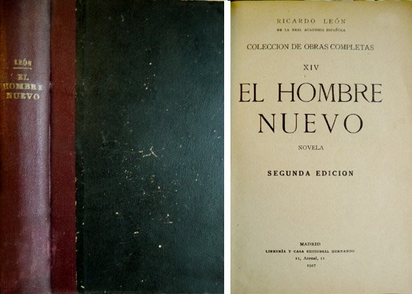 El hombre nuevo. Novela.