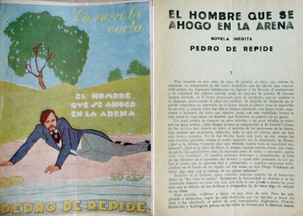 El hombre que se ahogó en la arena. Novela.