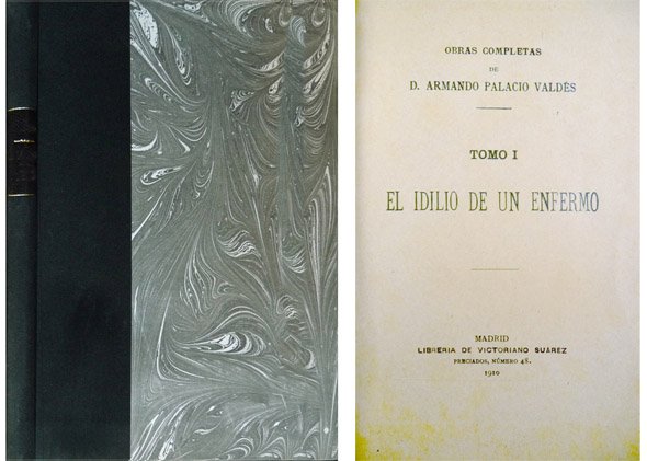 El idilio de un enfermo. Novela.