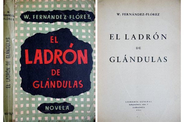 El ladrón de glándulas (y) Silencio. Novelas.