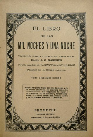 El Libro de las Mil Noches y una Noche. Traducción …