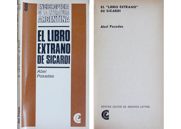 El "Libro Extraño" de Sicardi.