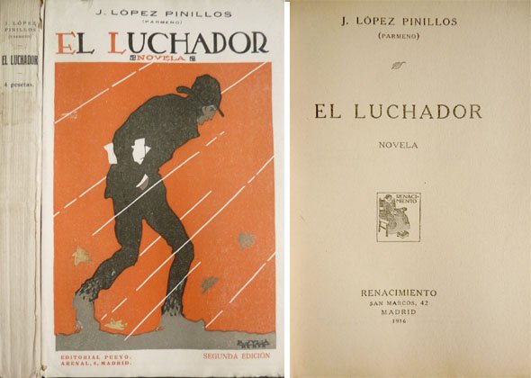 El luchador. Novela. | Immagine principale