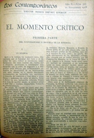 El momento crítico.