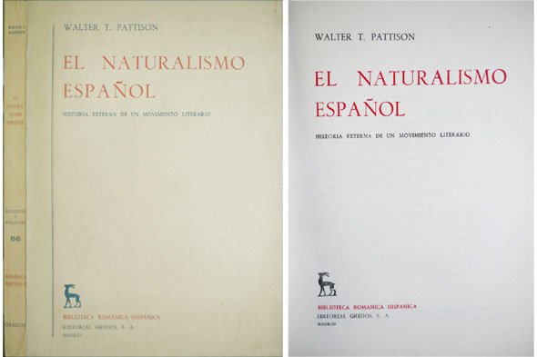 El Naturalismo español. Historia externa de un movimiento literario.