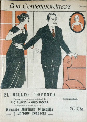 El oculto tormento. Drama en tres actos. Arreglado a la …